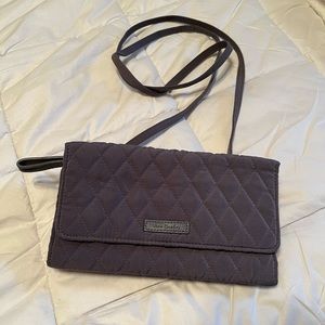 Vera Bradley Quilted crossbody Wristlet
